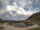 Bergstation Sessellift Brunnihütte, view to Härzlisee