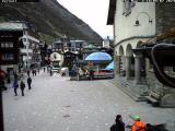 Zermatt village square