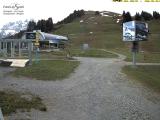 Bottom of Les Crosets chairlift