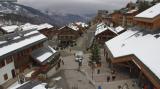 View from Hotel Le Doron over Meribel town centre