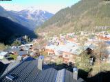 Champagny village in the foreground, Courchevel in the background