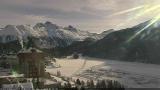 View towards Meierei and Pontresina