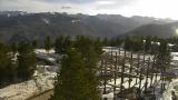 View of the Gore Range and the front side of Vail Mountain