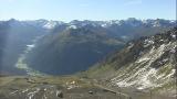 Parsenn Weissfluhjoch, view towards valley and resort